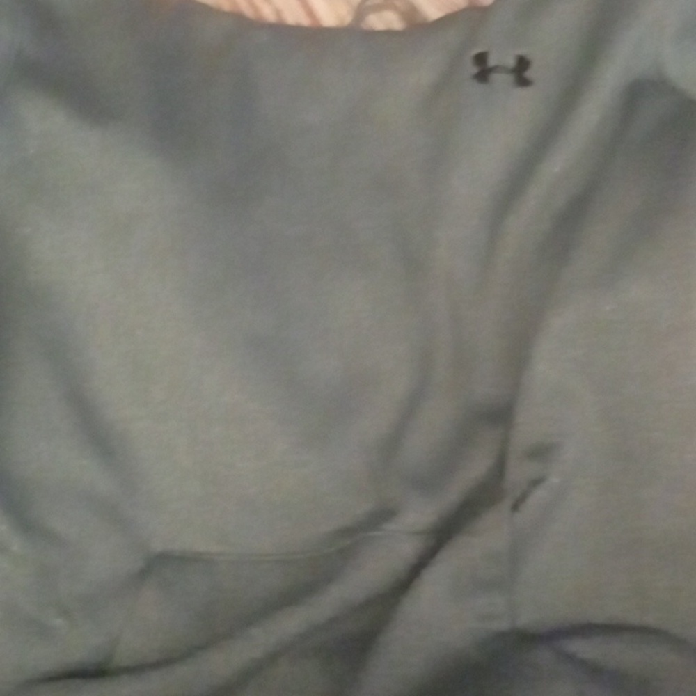 Grey under armour hoodie